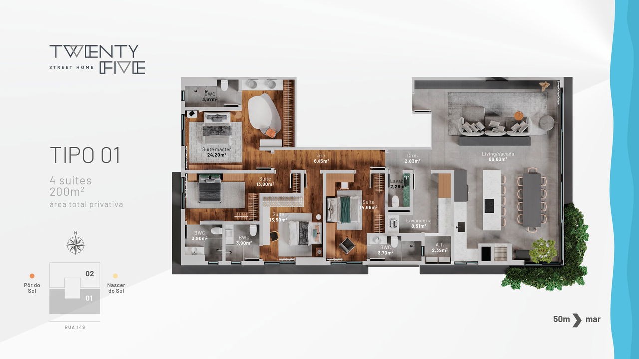 Imperdível: Apartamento de luxo em Construção à venda em Itapema-SC, Centro! 4 quartos, 4 suítes, 5 banheiros, 3 vagas, 200m². Venha conferir!