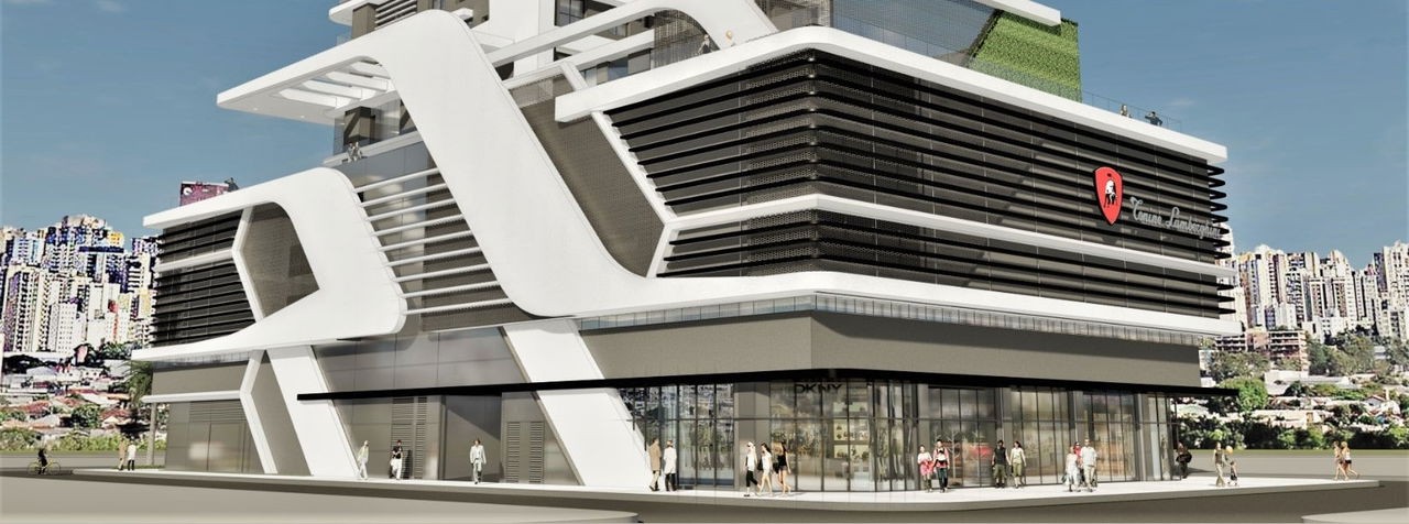 Apartamento em Construção em Balneário Camboriú/SC com 194,25m² de área privativa sendo 4 suítes, 3 vagas de garagem, área de lazer completa
