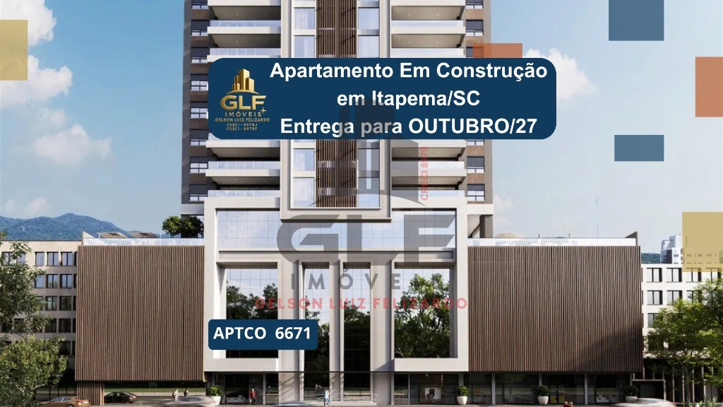 Confira este apartamento em Construção de 4 quartos na Meia Praia, Itapema-SC, com 4 suítes, 4 banheiros, 3 vagas de garagem e 172,11m² de área!
