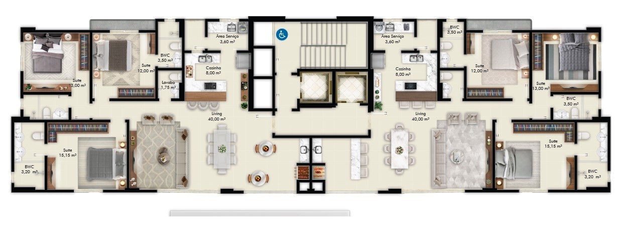 Apartamento de luxo pronto em itapema-sc, no bairro castelo 