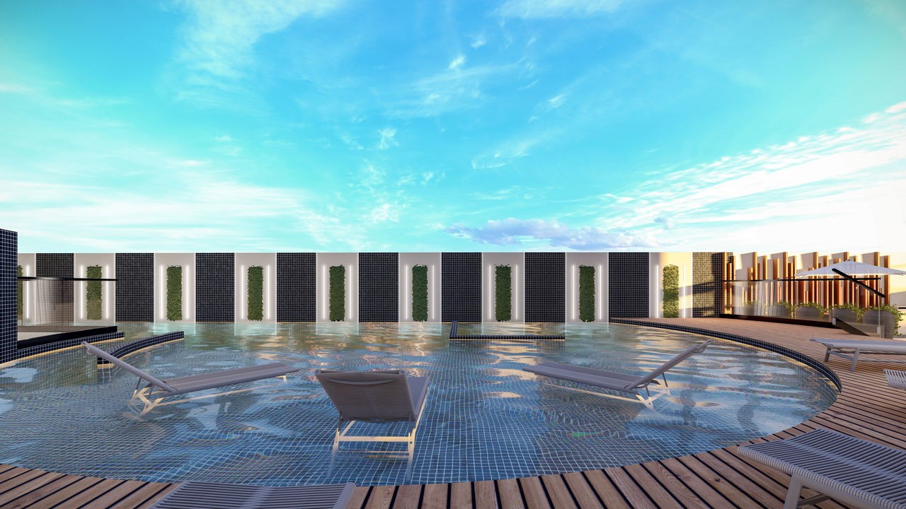 Apartamento em Construção em Itapema/SC com 130,80m² área privativa sendo 3 suítes, 2 vagas de garagem, lazer completa