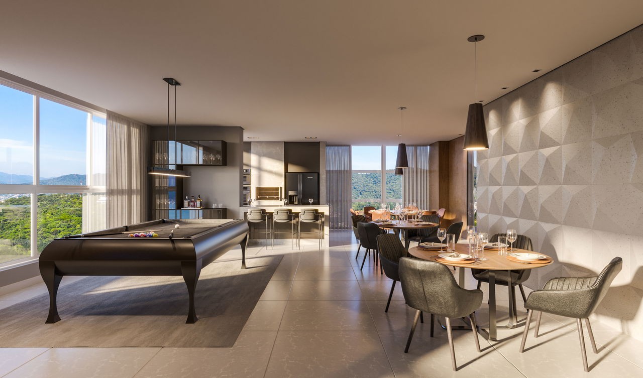 Luxuoso apartamento em Construção de 4 quartos e 4 suítes no Centro de Balneário Camboriú-SC com 3 vagas de garagem!
