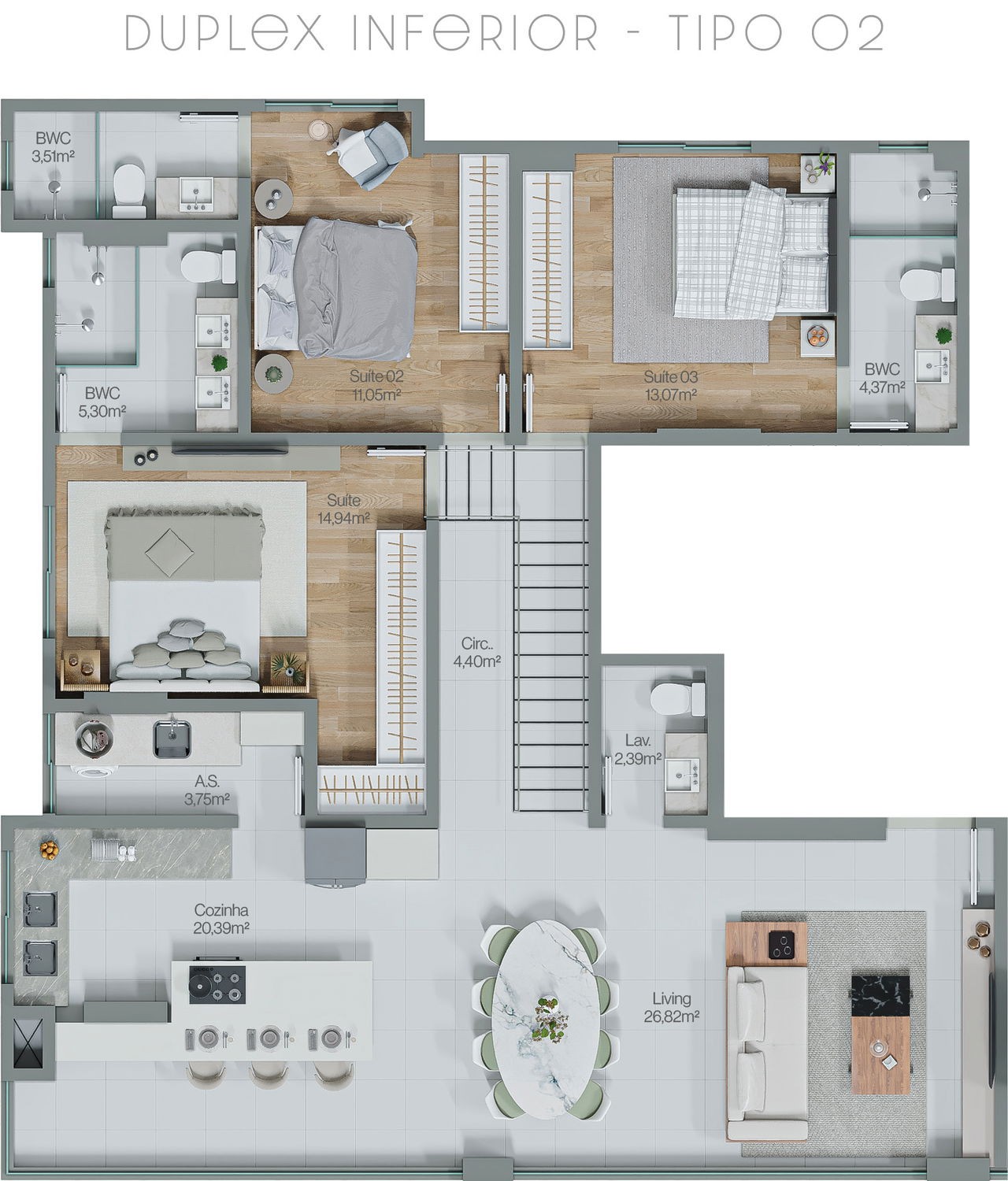 Apartamento em Construção em Itapema/SC no bairro Meia Praia, 3 dormitórios e 2 Vaga de garagem, com Lazer Completo. Bem localizado. Investir