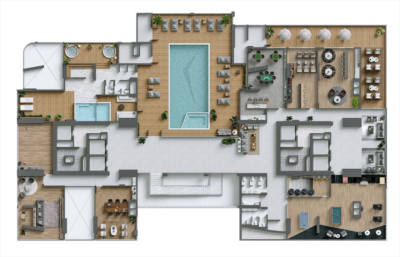 Apartamento em Construção em Balneário Camboriú, com 197,13m² área privativa, bem localizado