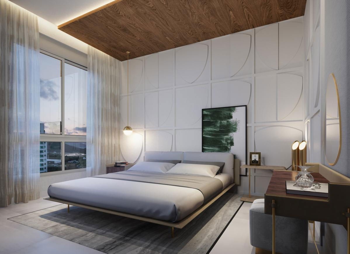 Apartamento em Construção em Balneário Camboriú/SC com 194,25m² de área privativa sendo 4 suítes, 3 vagas de garagem, área de lazer completa