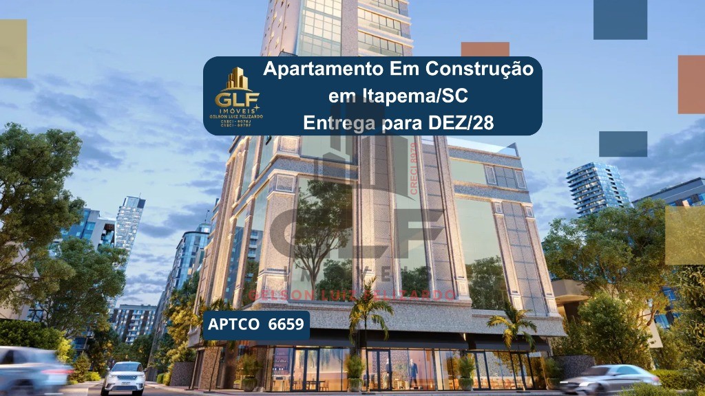 Apartamento de luxo em Construção na Meia Praia: 4 quartos, 4 suítes, 4 banheiros, 2 vagas de garagem, 202m² de área em Itapema-SC.