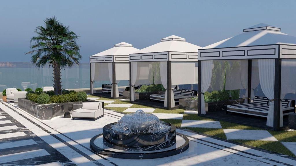 Apartamento em Construção na cidade de Itapema/SC na Meia Praia, com 252m², 4 suítes e 3 vagas de garagem. Localização privilegiada a penas 50m do mar