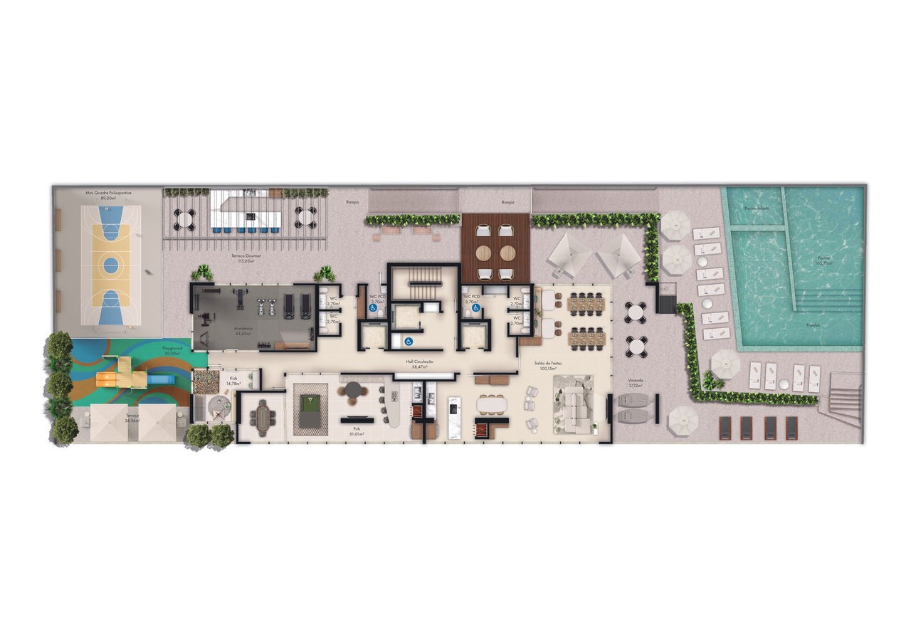 Confira este apartamento em Construção de 4 quartos na Meia Praia, Itapema-SC, com 4 suítes, 4 banheiros, 3 vagas de garagem e 172,11m² de área!