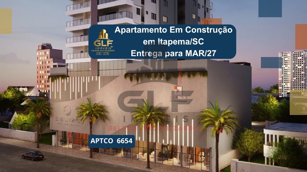 Apartamento em Construção à venda na Meia Praia, Itapema-SC: 3 quartos, 3 suítes, 4 banheiros, 2 vagas de garagem e 120m². Aproveite!