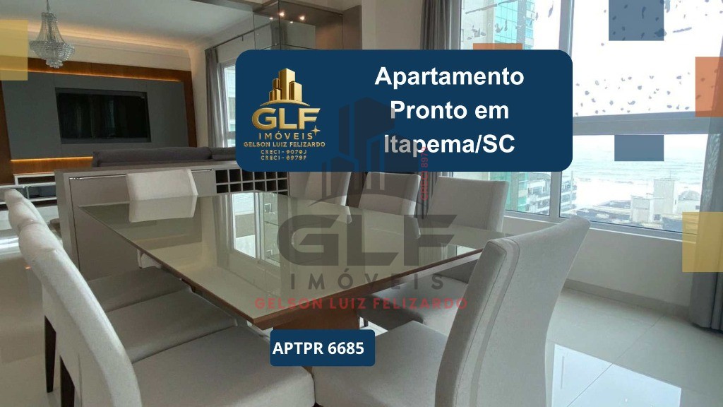 Venda de Apartamento Pronto de Luxo na Meia Praia, Itapema-SC: 4 Quartos, 3 Suítes, 4 Banheiros, 3 Vagas de Garagem!