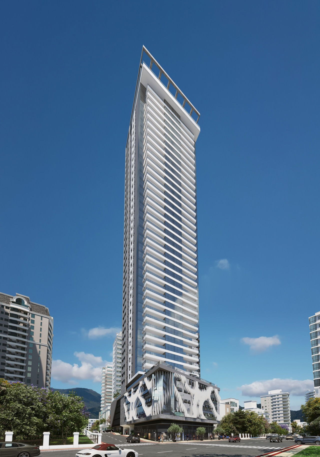 Espetacular apartamento de luxo em Construção à venda em Itapema-SC, Centro: 4 quartos, 4 suítes, 5 banheiros, 3 vagas, 238,43m²