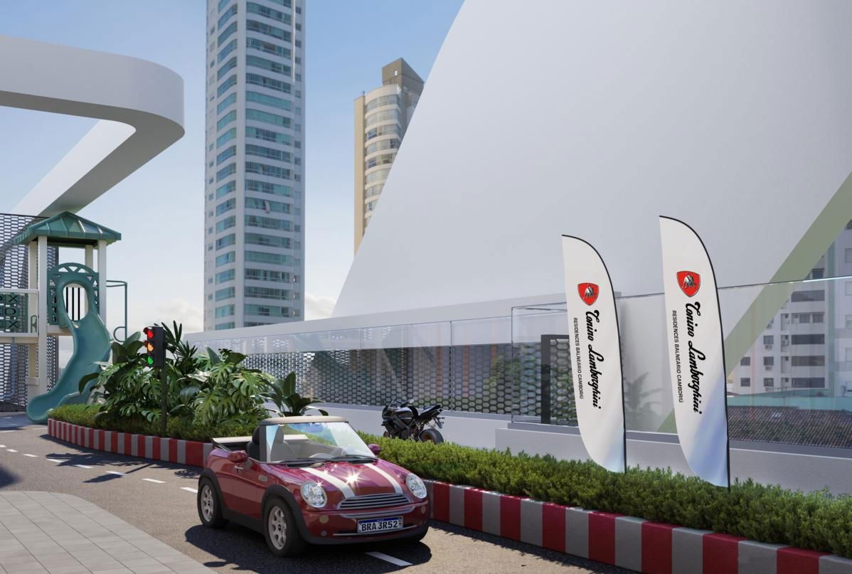 Apartamento em Construção em Balneário Camboriú/SC com 194,25m² de área privativa sendo 4 suítes, 3 vagas de garagem, área de lazer completa