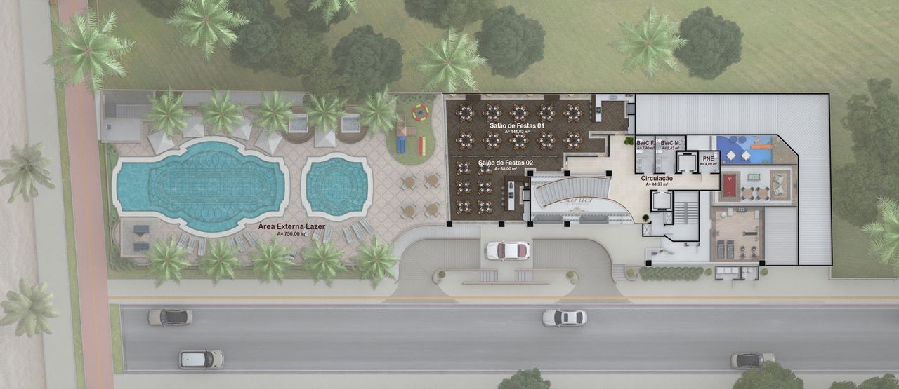 Apartamento de Luxo Frente Mar Pronto Para Morar em Itapema/SC, bairro Meia Praia. 180m², 4 suítes e 3 vagas de garagem. Localização privilegiada.