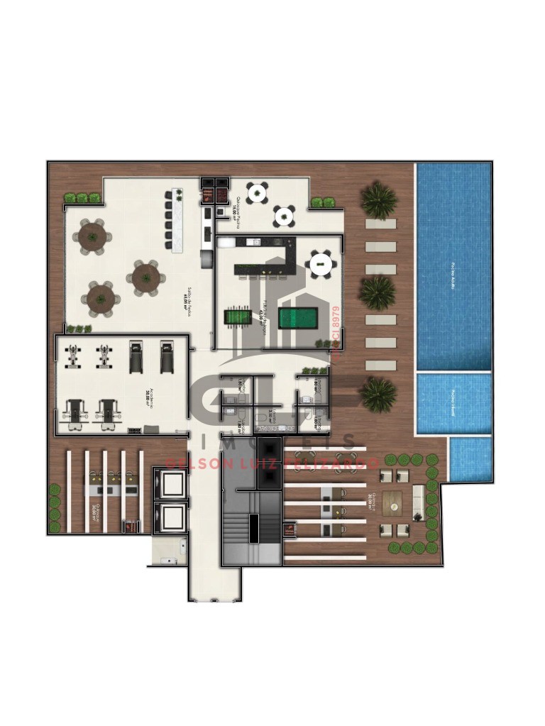 Apartamento Pronto para morar em Itapema/SC com 92m² área privativa sendo 2 suítes, 2 vagas de garagem, área de lazer completa