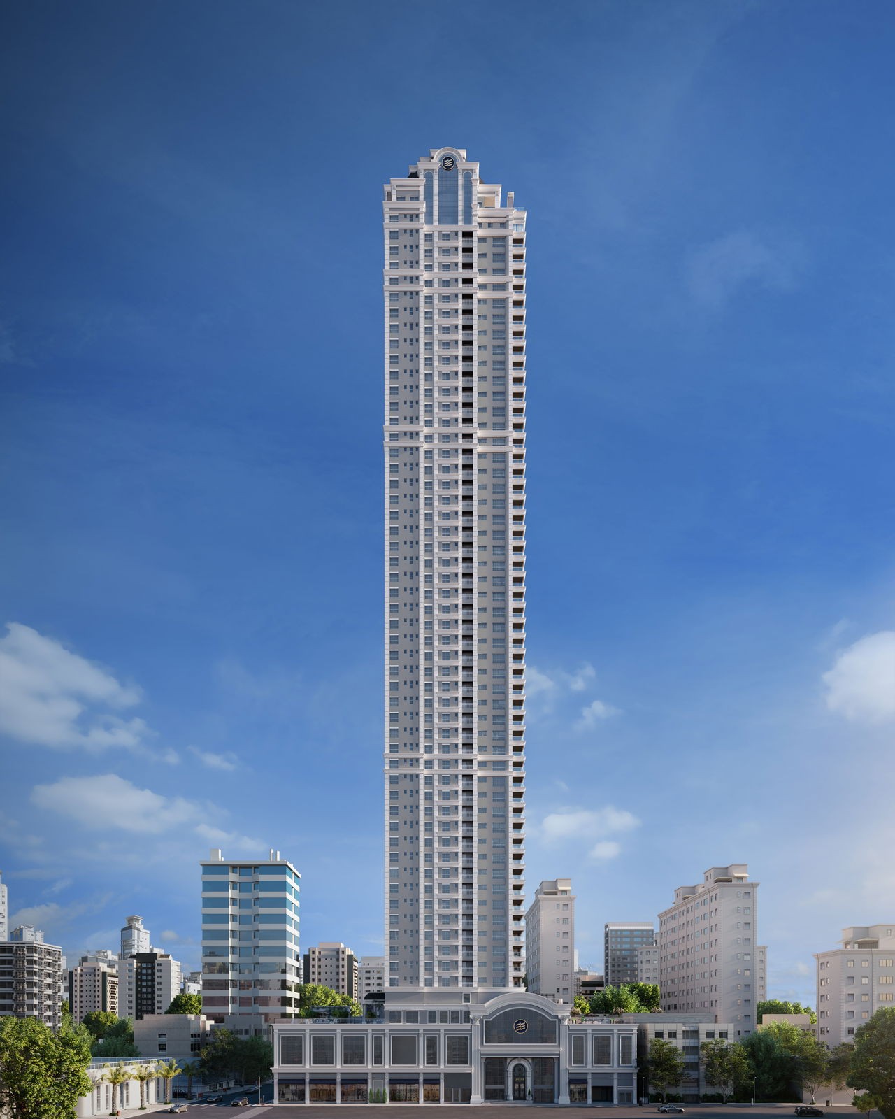Venda de Luxuoso Apartamento em Construção de 4 Quartos na Meia Praia, Itapema-SC: 4 Suítes, 1 Banheiro, 3 Vagas, 213,72m².