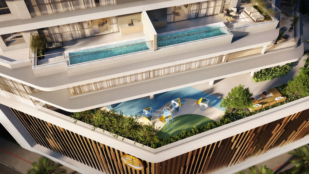 Apartamento em Construção em Balneário Camboriú/SC com 182,93m² área privativa sendo 4 suítes, 3 vagas de garagem, área de lazer completa