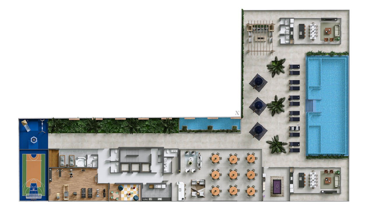 Apartamento Pronto na cidade de Itapema/SC no bairro Meia Praia, 3 dormitórios e 1 Vaga de garagem, com Lazer Completo. Bem localizado. Investir