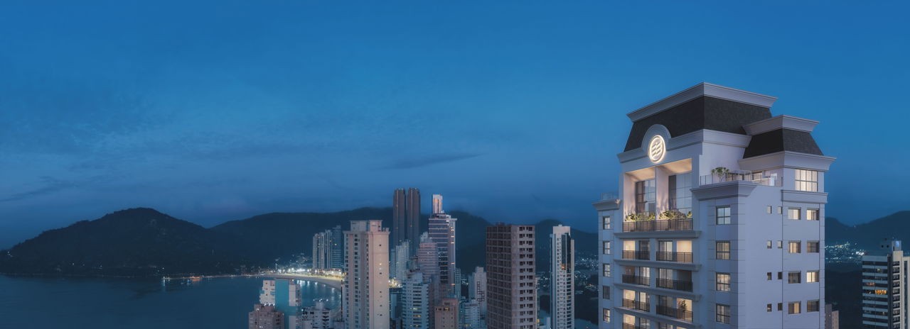 Apartamento em Construção em Balneário Camboriú/SC com 152,82m² área privativa, sendo 3 suítes 3 vagas de garagem