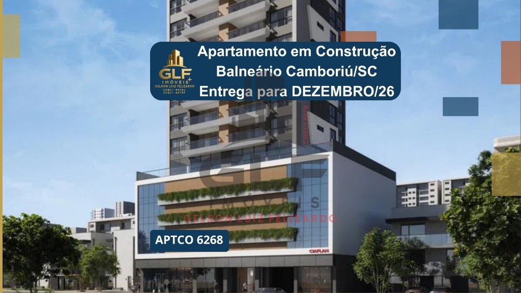 Apartamento em Construção em Balneário Camboriú, com 137,74m² área privativa, sendo área de lazer completa