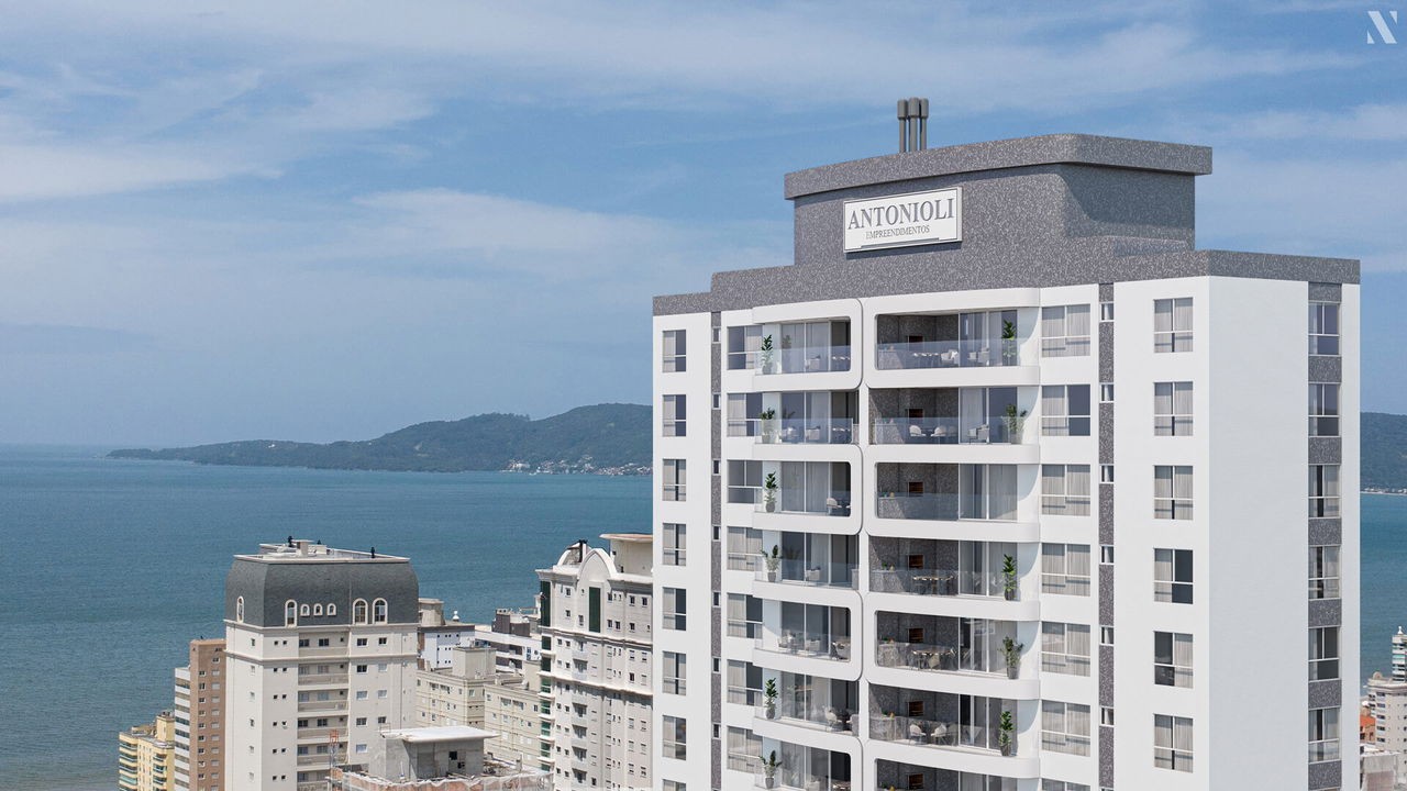 Apartamento Pronto na cidade de Itapema/SC no bairro Meia Praia, 3 dormitórios e 1 Vaga de garagem, com Lazer Completo. Bem localizado. Investir