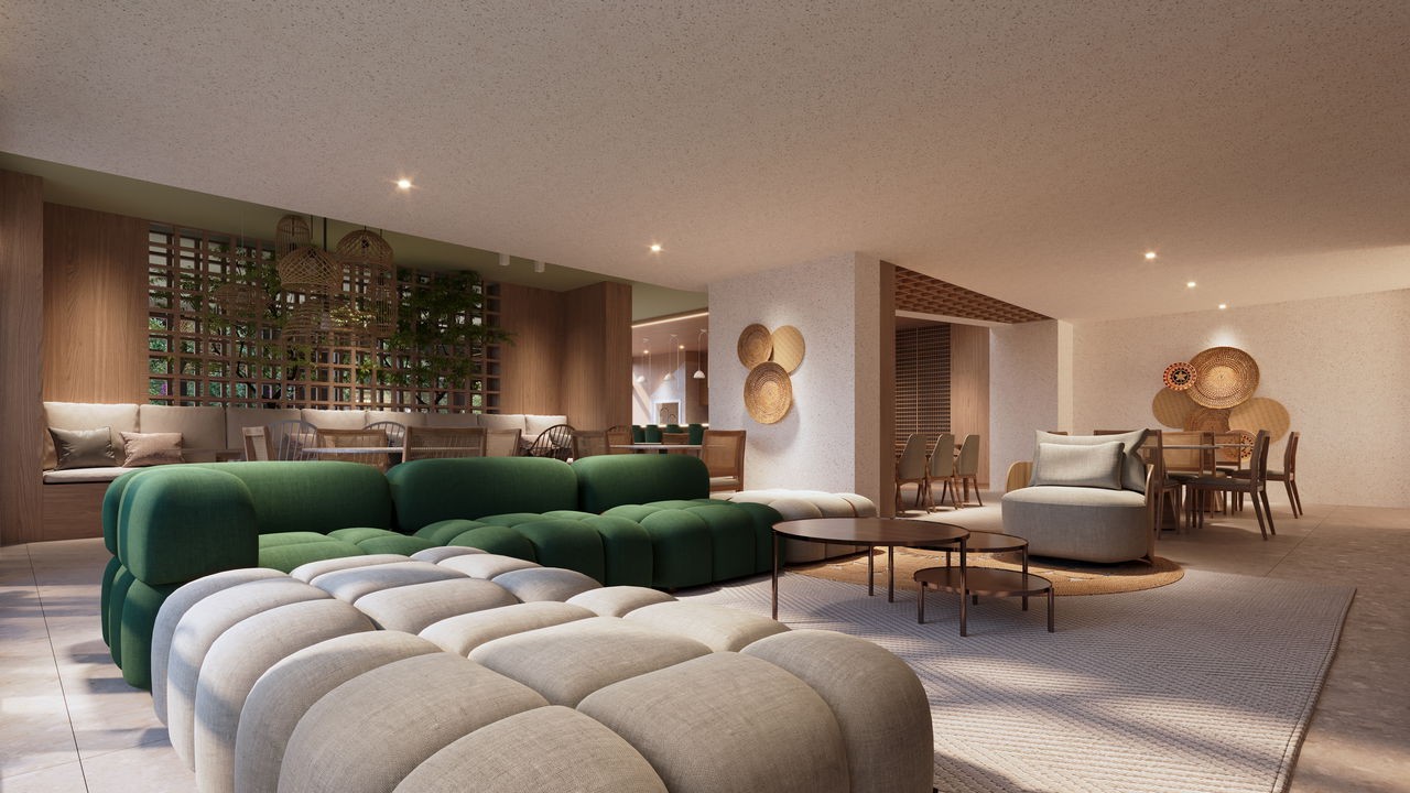 Apartamento em Construção no Perequê Porto Belo/SC com 153,55m² área privativa sendo 3 suítes, 2 vagas de garagem, área de lazer completa