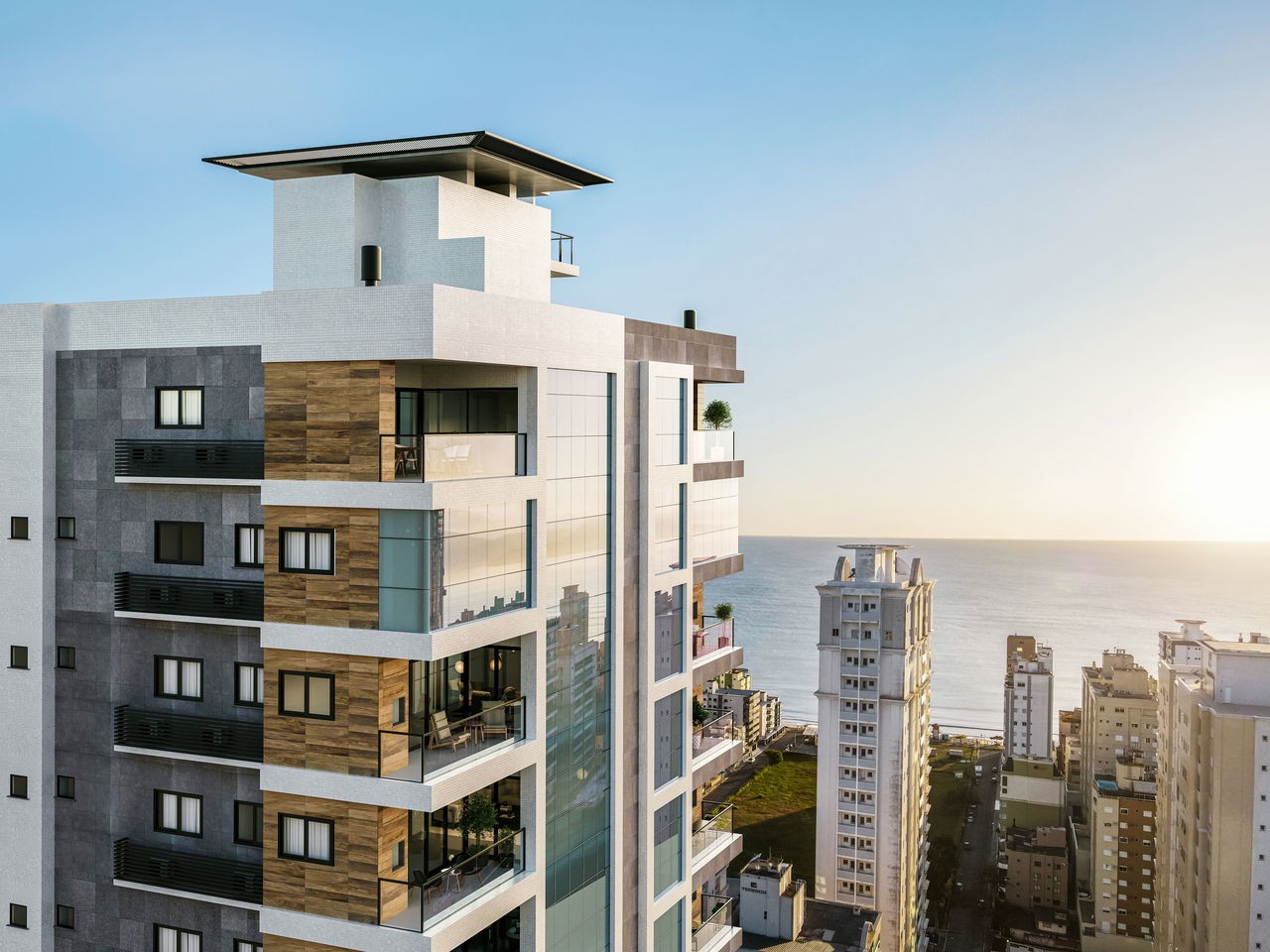 Apartamento em Construção em Itapema/SC no bairro Meia Praia, 3 dormitórios e 2 Vaga de garagem, com Lazer Completo. Bem localizado. Investir