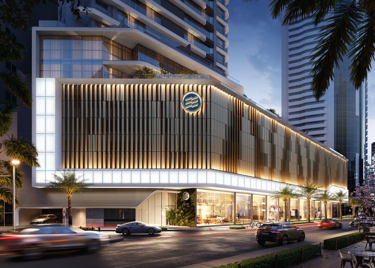 Apartamento em Construção em Balneário Camboriú/SC com 182,93m² área privativa sendo 4 suítes, 3 vagas de garagem, área de lazer completa