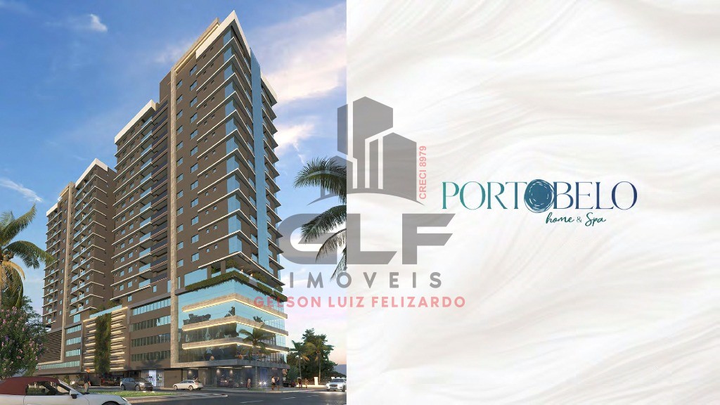 Apartamento em Construção em Porto Belo/SC Bairro Perequê, com 113,44m² área privativa, sendo 3 suítes área de lazer completa