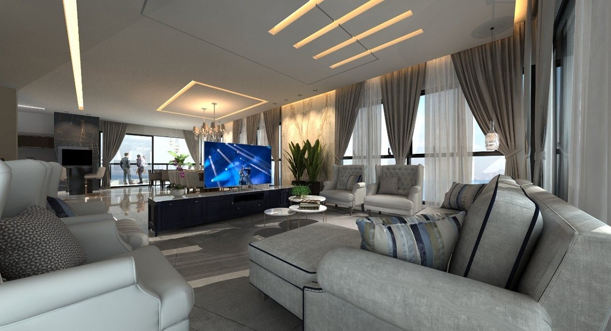 Apartamento pronto em itajaí/sc com 430,00m² área privativa 