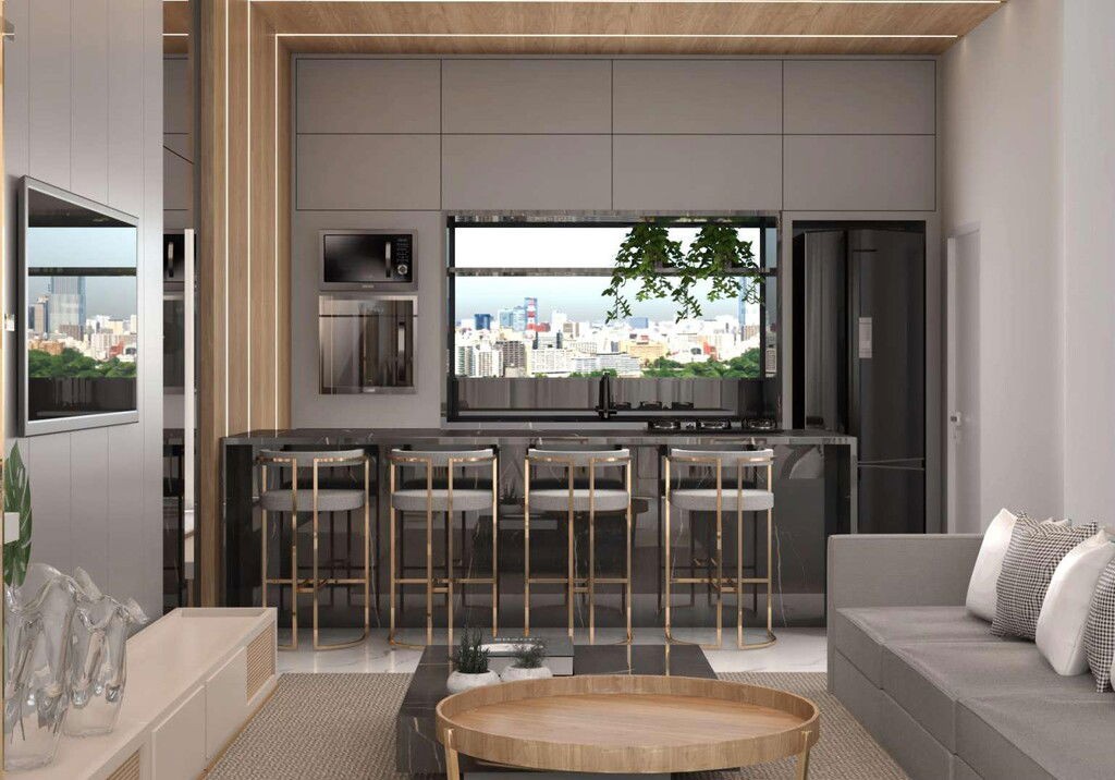 Apartamento de Luxo em Construção à Venda no Centro de Balneário Camboriú - 3 Quartos, 3 Suítes, 4 Banheiros, 3 Vagas de Garagem - 141,29 m²