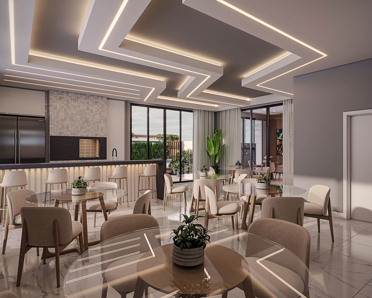 Apartamento em Construção em Itapema/SC com 107m² área privativa sendo, 3 suítes 2 vaga de garagem, lazer completo