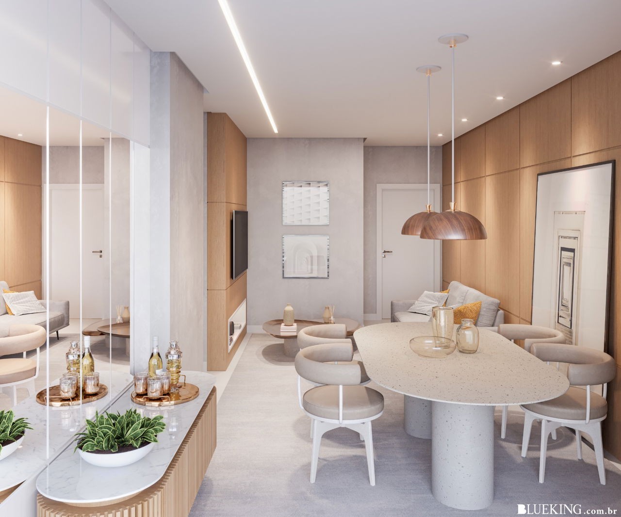 Apartamento em Construção em Itapema/SC com 69m² área privativa sendo sendo 2 suítes, 2 vaga de garagem, lazer completo
