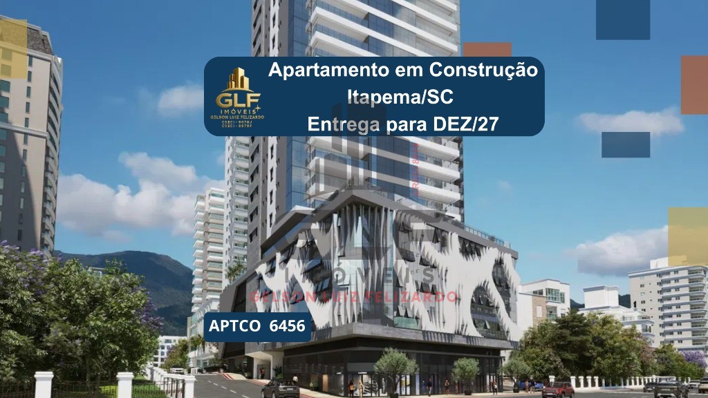 Espetacular apartamento de luxo em Construção à venda em Itapema-SC, Centro: 4 quartos, 4 suítes, 5 banheiros, 3 vagas, 238,43m²