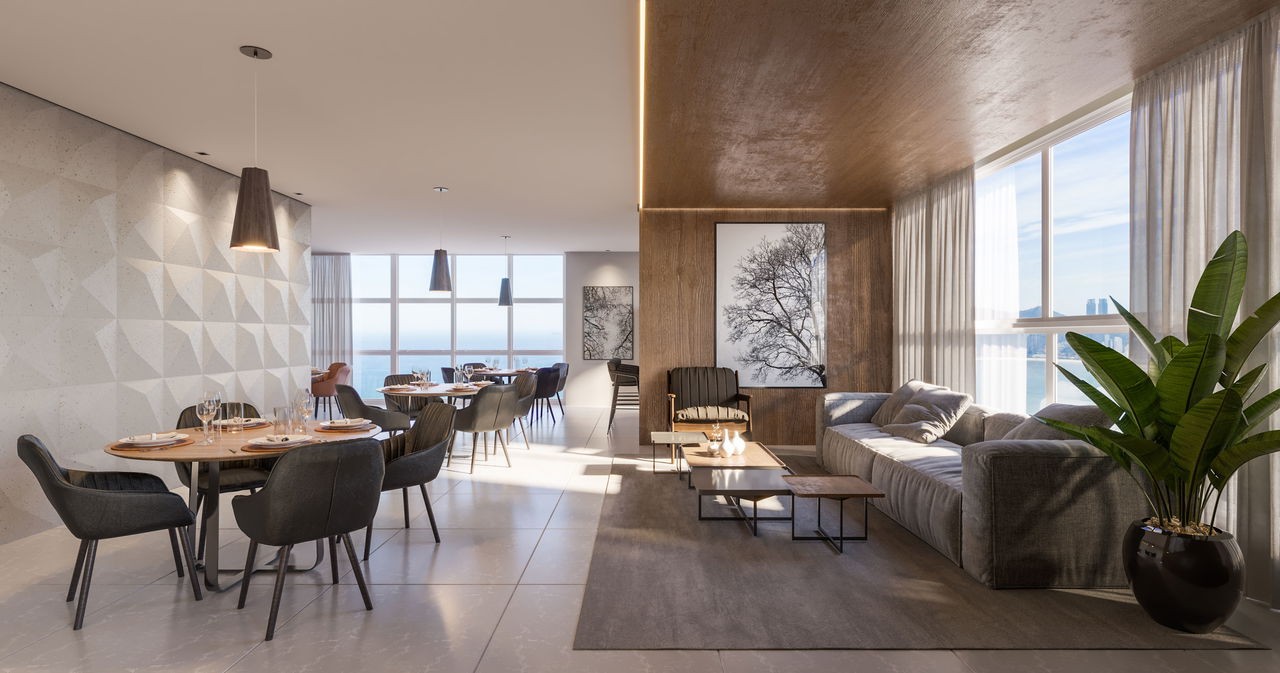 Luxuoso apartamento em Construção de 4 quartos e 4 suítes no Centro de Balneário Camboriú-SC com 3 vagas de garagem!