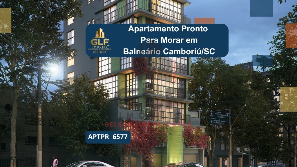 Apartamento Pronto de luxo no Centro de Balneário Camboriú-SC: 3 quartos, 3 suítes, 4 banheiros, 2 vagas de garagem, 144m².