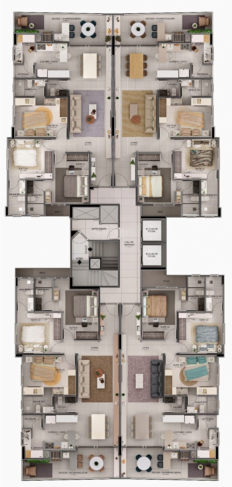 Apartamento em Construção à venda na Meia Praia, Itapema-SC: 3 quartos, 3 suítes, 4 banheiros, 2 vagas de garagem e 120m². Aproveite!