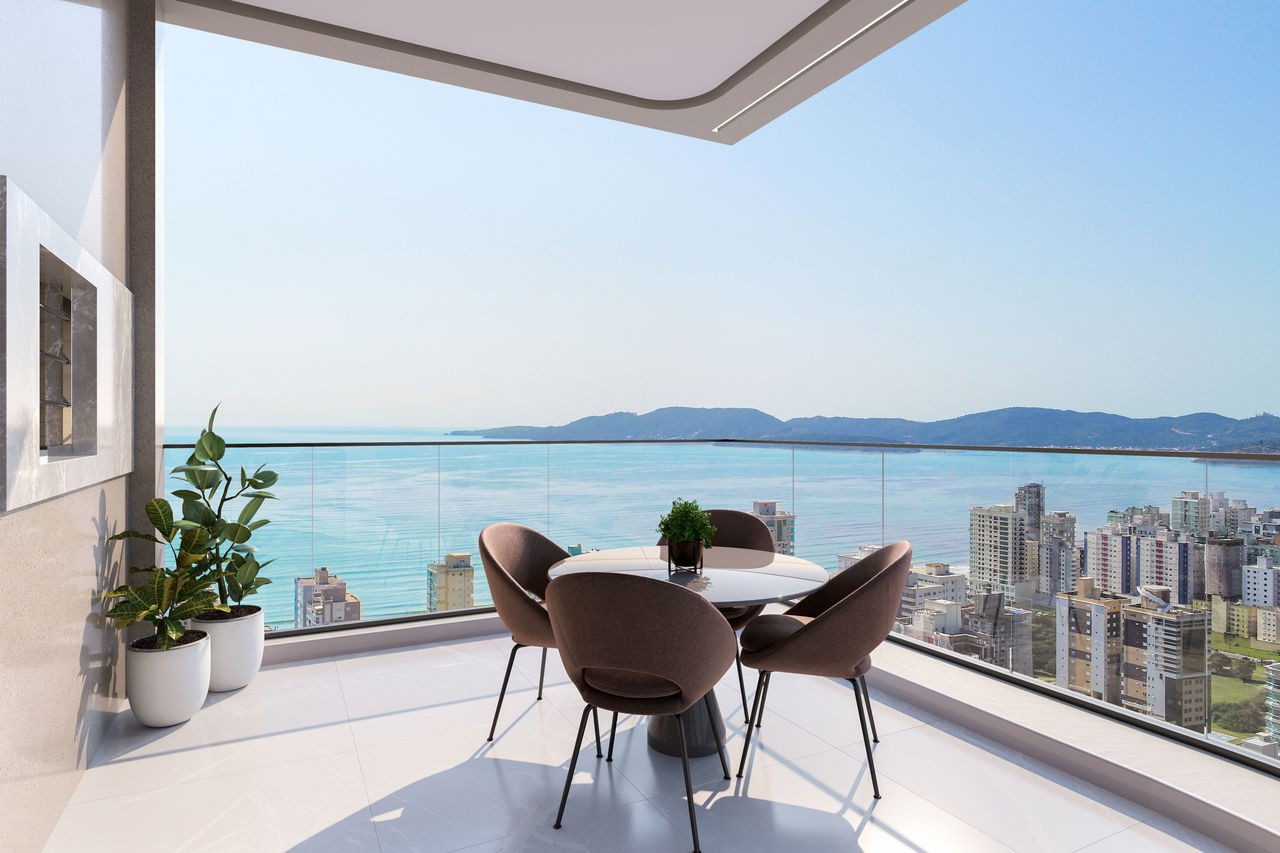 Apartamento em Construção em Itapema/SC, na Meia Praia, com 130m², 3 Suítes e 2 Vagas de Garagem, a 500m do mar, com LAzer Completo. Investimento!