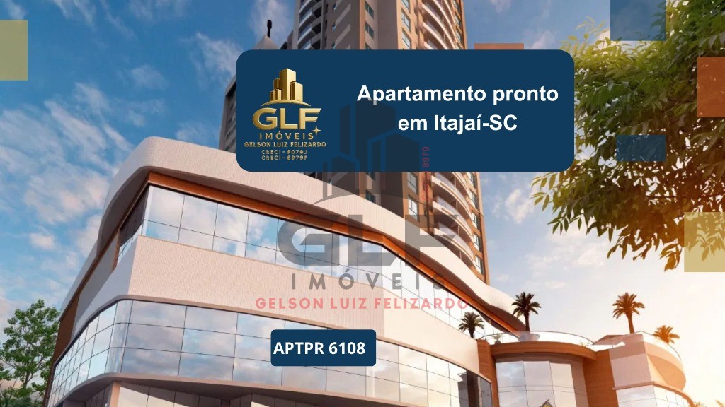 Apartamento Pronto em Itajaí/SC, com 123,28m² área privativa, não perca essa oportunidade