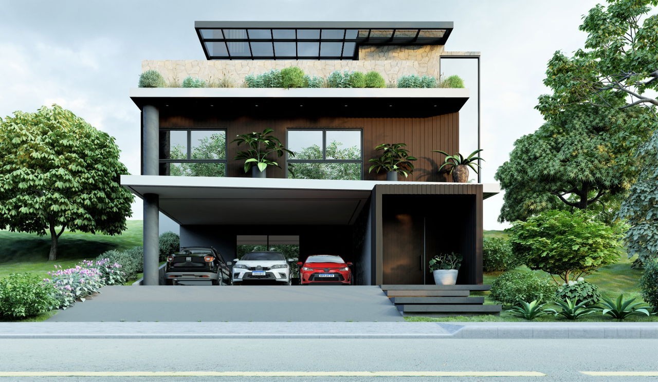 Casa pronta em balneário camboriú com 350m² de área privativ