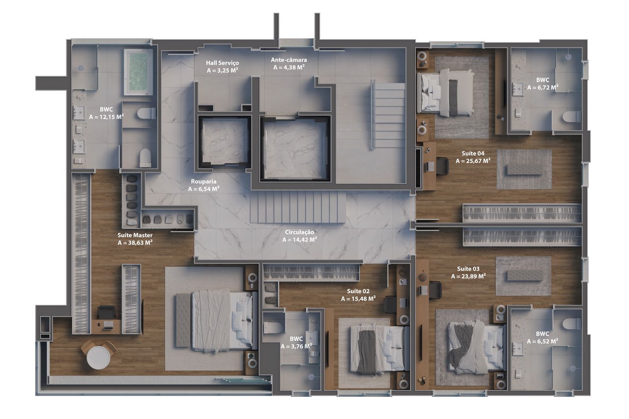 Imperdível oportunidade: Apartamento de luxo em Construção com 4 quartos e 4 suítes no Centro de Balneário Camboriú-SC!