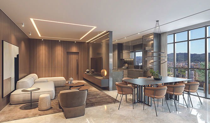Apartamento em Construção em Itapema/SC no bairro Meia Praia, 4 Suítes e 3 Vagas de garagem, com Lazer Completo, a 400m do mar. Bem Localizado.
