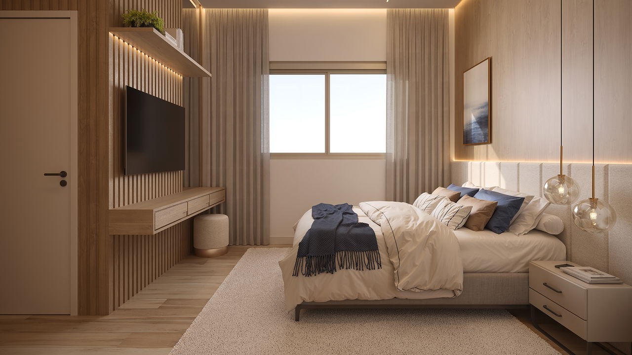 Apartamento em Construção em Itapema/SC com 140m² área privativa, sendo 3 suítes, 2 vagas de garagem, área de lazer completa