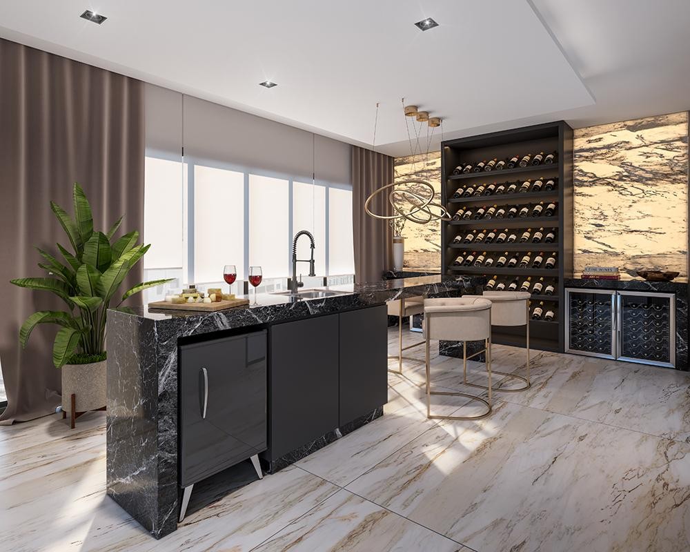 Apartamento em Construção em Balneário Camboriú/SC com 177,10m² área privativa sendo 4 suítes, 3 vagas de garagem