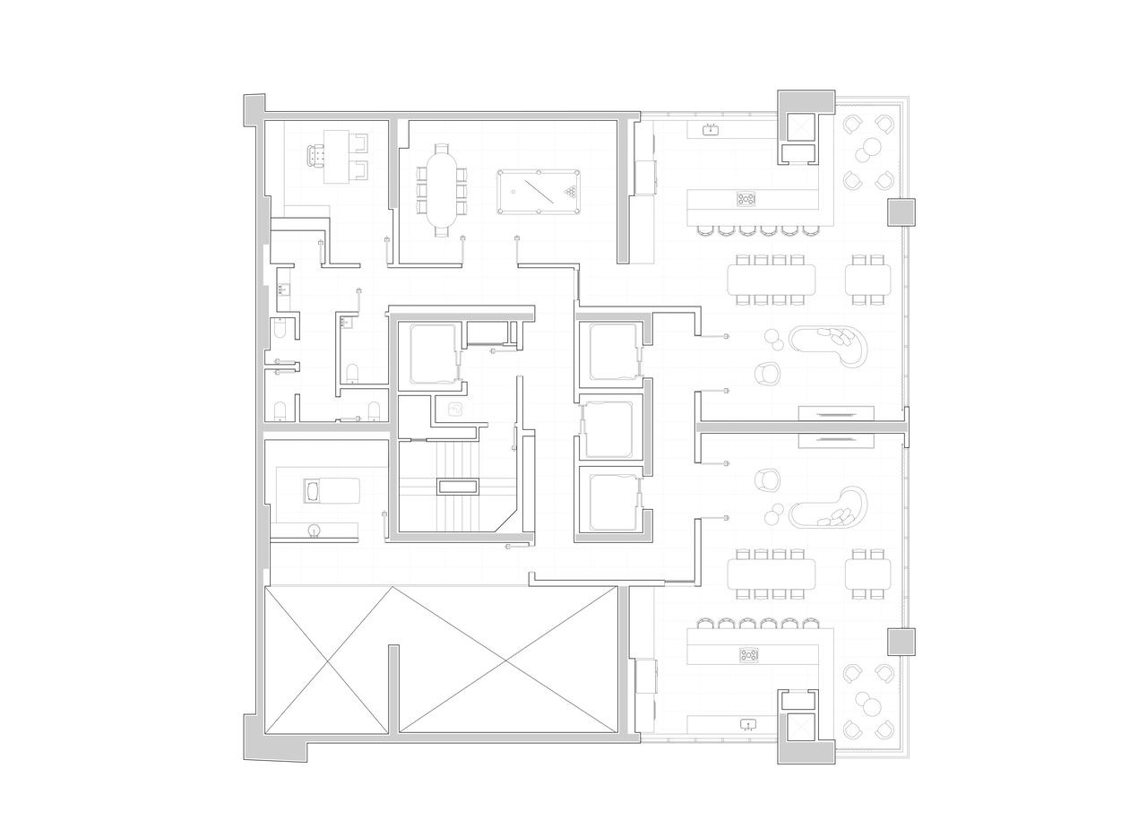 Apartamento em Construção em Balneário Camboriú/SC com 194,25m² de área privativa sendo 4 suítes, 3 vagas de garagem, área de lazer completa
