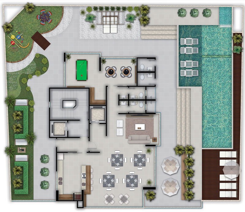 Apartamento de Luxo Pronto no Centro de Balneário Camboriú-SC: 3 suítes, 4 banheiros, 3 vagas de garagem, 145,82m² de área.