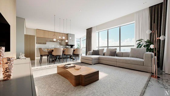 Luxuoso apartamento Pronto à venda no Centro de Balneário Camboriú-SC: 4 quartos, 4 suítes, 1 banheiro, 3 vagas de garagem, 190m² de área.