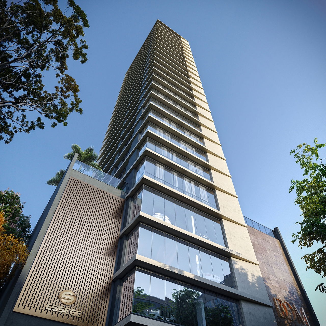 Imóvel de luxo em Construção no coração de Balneário Camboriú-SC, Centro: Apartamento 3suítes, 4 banheiros, 2 vagas de garagem e 150,73 m² de área.