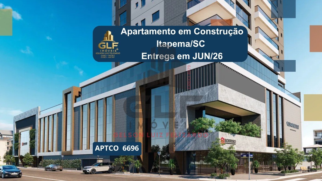 Apartamento de luxo em Construção à venda na Meia Praia: 3 quartos, 3 suítes, 4 banheiros, 3 vagas de garagem, 152m². Aproveite!
