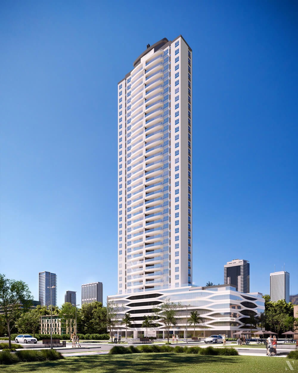 Apartamento Pronto na cidade de Itapema/SC no bairro Meia Praia, 3 dormitórios e 1 Vaga de garagem, com Lazer Completo. Bem localizado. Investir