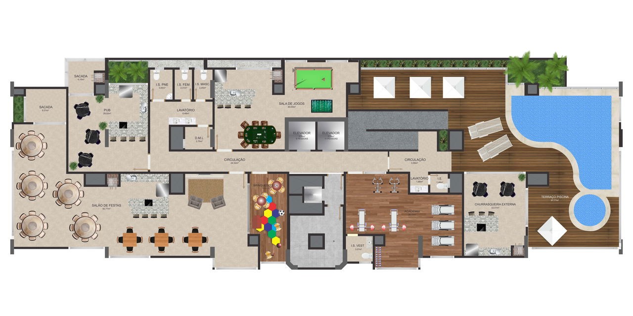 Apartamento em Cosntrução em Itapema/SC no bairro Morretes. Ótima localização a 550m do mar. 69m², com 2 suítes e 1 vaga de garagem